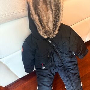 Banana Republic Black Hooded Bodysuit